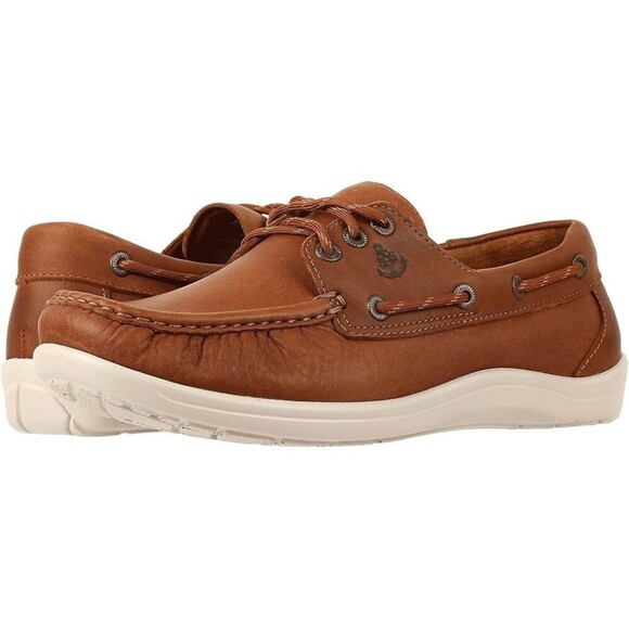 SAS Decksider 2430-281 Men\'s US 13 Old Sand Leather Moc Toe Boat Shoe ZOGG1191 main image 7